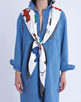 Furoshiki Manuel Vela I with Wave Bag Handle