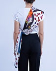 Furoshiki Rosa María Herranz I with Loop Bag Handle